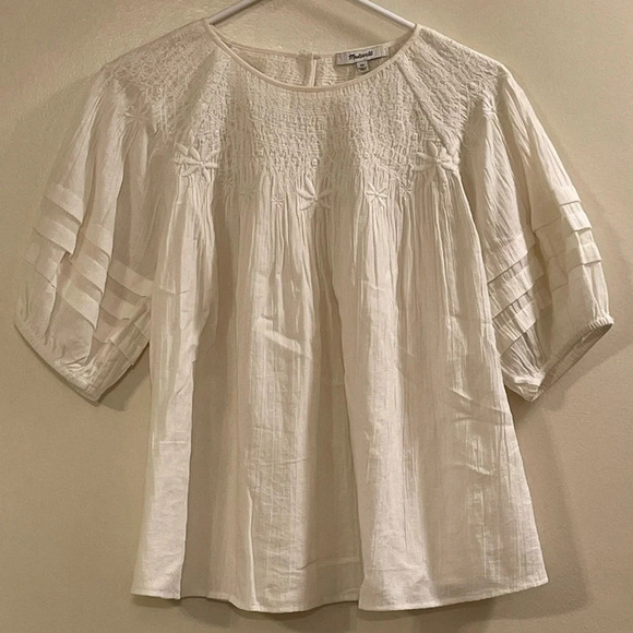 Madewell White Blouse - Picture 5 of 9